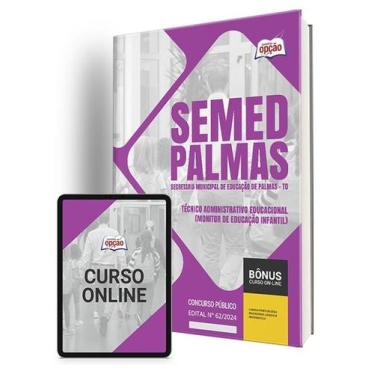 Imagem de Apostila SEMED Palmas - TO 2024 - Técnico Administrativo Educacional (