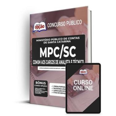 Imagem de Apostila MPC-SC - Comum aos Cargos de Analista e Técnico - Apostilas O