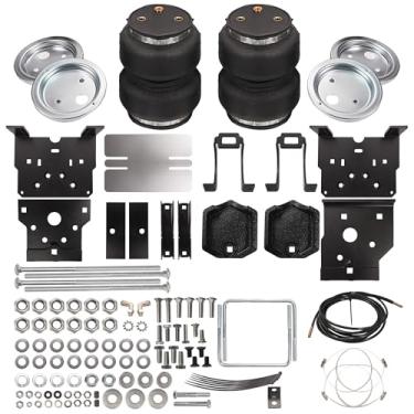 Imagem de Conjunto de sistema compressor de molas pneumáticas e controlador de carga II Série 5000 para Ford F-250, F-350 2011-2013 Ford F450 2011-2013 Kit de suspensão traseira com substituição de carga de