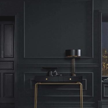 Imagem de Kit c/5 barras Rodapé de Poliestireno 11cm x 18mm x 2.44m Frisado MF11 nmc 12m