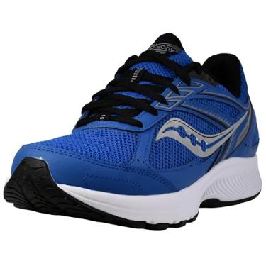 Imagem de Saucony Tênis de corrida masculino Cohesion 14 Trail, Azul royal/preto, 42