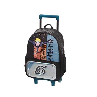 Imagem de Mochila de Rodinhas Escolar Naruto Ninja Run 978B01 Pacific
