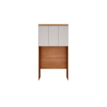 Imagem de Módulo de Quarto Rizon Armário Ponte Aéreo Solteiro /Linea c/ 3 Portas
