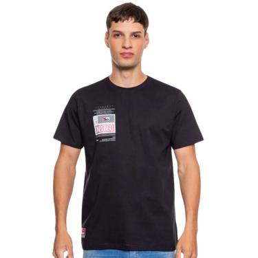 Imagem de Camiseta Masculina Onbongo Preta ON076