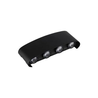 Imagem de Arandela Nordecor Yori 4 8w Led Bivolt Preto 3000k Luz Amarela 2707