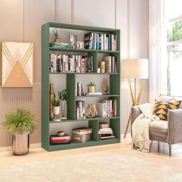 Imagem de Estante para Livros 180cmx120cm 4 Prateleiras Seattle - Yescasa