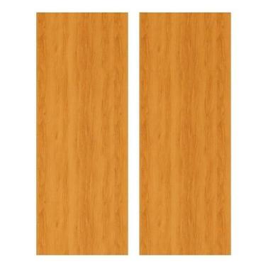 Imagem de Kit 2 Folhas de Porta Madeira Lisa 210x80cm Espessura 3,5cm Valuchi - 