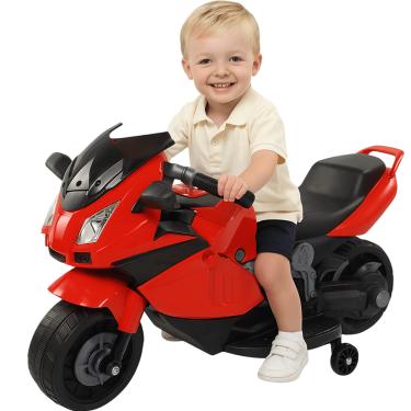 Imagem de Mini Motinha Elétrica Infantil Importway Branca 6V