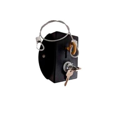 Imagem de Trava Para Controle De Carrinho De Compra P/ Condomínio + 1 Chave - CS