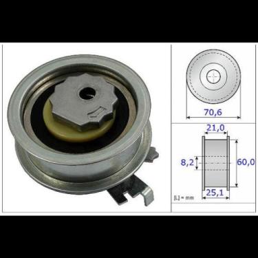Imagem de Tensionador correia Vw Saveiro 2014 a 2024 Ina 531 0882 10