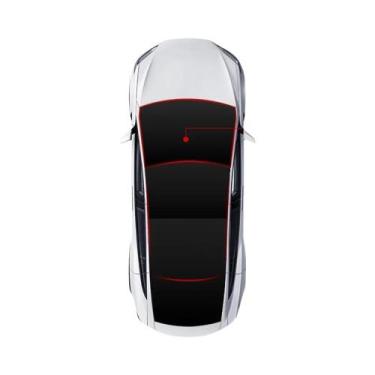Imagem de Guarda-Sol Frontal Dobrável Para Tesla Model 3 Y 2025 Acessório De Iso
