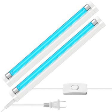 Imagem de Desinfetante de luz UV Coospider 6W com ozônio 185nm 110V x2 - COOSPID