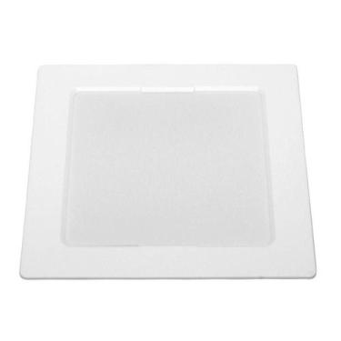 Imagem de 4 Painéis Placa De Led Taschibra 18w Lys Quadrado Embutir 3000k Luz Qu