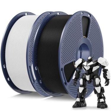 Imagem de Filamento de impressora 3D SUNLU PLA 1,75 mm, pacote com 2 (total de 2