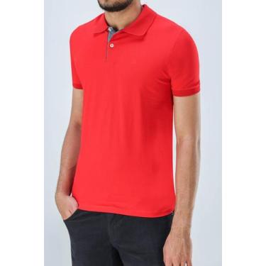 Imagem de Camisa Masculina Social Gola Polo Ogochi Slim Manga Curta Camiseta - O
