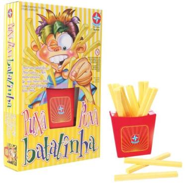 Imagem de Jogo Puxa Puxa Batatinha Estrela Brinquedo de Suspense e Sorte para se