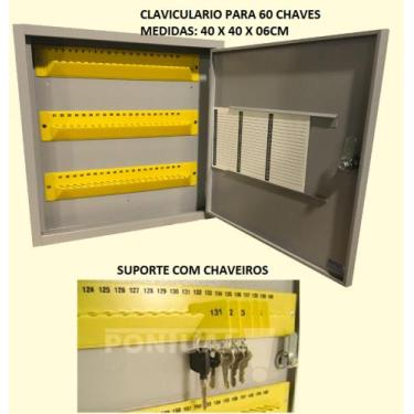Imagem de Claviculario para 60 chaves - PONTUAL