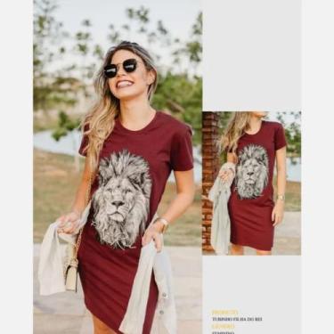 Imagem de Vestido Vermelho Leão - Presente de Deus 