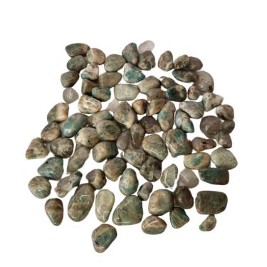 Imagem de Pedra Amazonita 1 a 2 cm Rolada 500g Natural