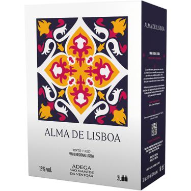 Imagem de VINHO ALMA DE LISBOA BAG IN BOX TINTO 3L