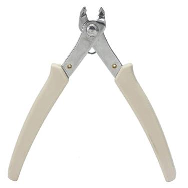 Imagem de Alicate eletrônico cortador de cotovelo de 90 graus, ferramenta de corte de fio de aço inoxidável com mola para modelo de plástico, objetos de resina sp22