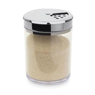 Imagem de Farinheira Queijeira Vidro tampa Inox 330ml Forma