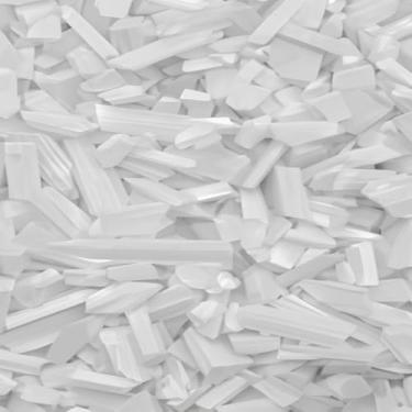 Imagem de Quadro Decorativo com Estampa White Sheet – Painel de Parede em Plástico Moderno e Durável 50x50cm