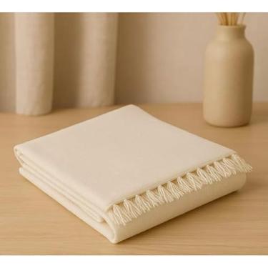 Imagem de Manta Para Sofá Gigante Luxo KING Manta Decorativa Premium 100% Algodão – Capa Protetora e Decorativa para Sofá Cama ou Sala (Pop 2,10mx1,40 CRUA)