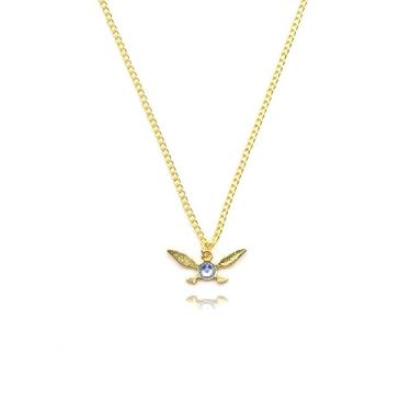 Imagem de Colar Zelda Purya para homens e mulheres meninos The Legend of Zelda Tears of The Kingdom Colar com pingente Purya acessórios para cosplay, B