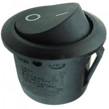 Imagem de Chave Gangorra Redonda 6A/250Vac 2 Terminais On/Off Chvs0009