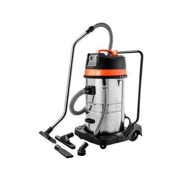 Imagem de Aspirador de pó Tramontina 80 Litros em Aço Inox para sólidos e líquidos 2400 W
