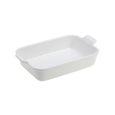 Imagem de Travessa Retangular 32 cm Heritage Branco Le Creuset