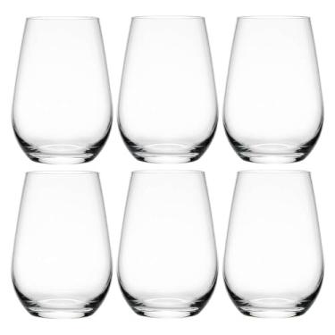 Imagem de Jogo de Copos de Cristal Transparente Versat 500ml 6 peça - Seu Lar CX MK1