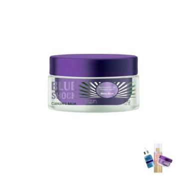 Imagem de Genérico Kit Blue Shock Cleansing Balm Removedor de Maquiagem + Bruma Vanilla Fresh & Glow, Loção, 50 x 50 x 50 cm, Adulto Unissex, Pele Normal, Conjunto com 2 Itens, Baunilha