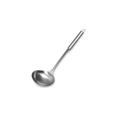 Imagem de Concha de Servir em Aço Inox, 23x7 cm, para Feijão, Sopas, Molho, Caldo e Cremes, Utensílio de Cozinha