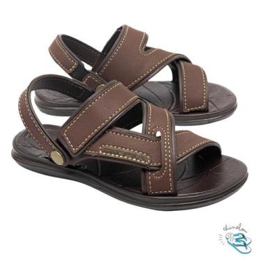 Imagem de Sandalia Papete Danper Kids Infantil Menino Homenzinho Antiderrapante 