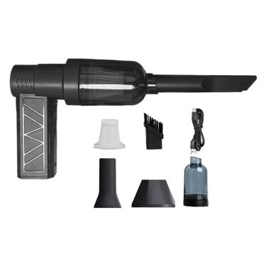 Imagem de Soprador De Neve Portátil,130000 Rpm LED Mini A Ar Recarregável | Soprador De Neve De 4 Velocidades Para Carro | Para Entrada De Garagem Inverno Exterior Jardim E Casa