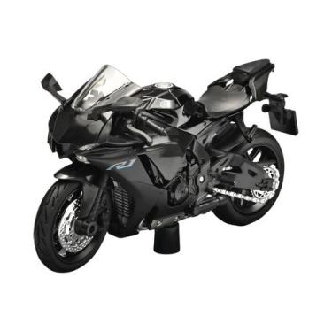 Imagem de Modelo De Motocicleta Hayabusa R1 GSX1000R CBR 1000RR Em Escala 1:18, 