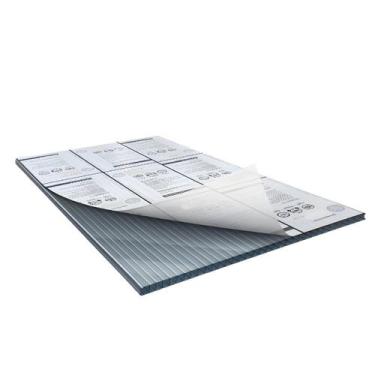 Imagem de Chapa Placa Policarbonato Alveolar 1,05m X 4m X 4mm - Cores Cor:Fumê -