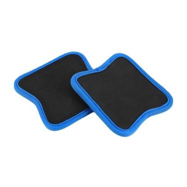 Imagem de oshhni 2 Luvas Protetoras de Mão com Almofadas de Aderência, Ergonômicas e Unissex, Acessórios para Treinamento Funcional, Fitness, Academia e Barra Fixa, Azul