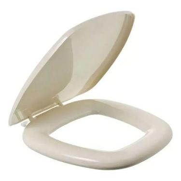 Imagem de Assento Almofadado Astra Tampa Vaso Thema Biscuit Incepa