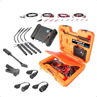 Imagem de Scanner Automotivo Profissional Scanner 3 Scope Pro com Osciloscópio 3 Canais + Tablet 8” Linha Diesel Leve CAN FD DoIP SGW