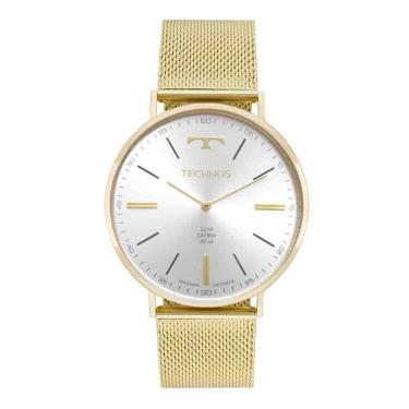 Imagem de Relógio Technos Slim Dourado Masculino 2025LTZ/1C-Masculino