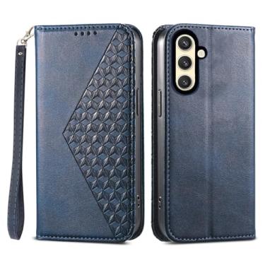 Imagem de Asuwish Capa de telefone para Samsung Galaxy S24/S25 5G capa carteira com protetor de tela de vidro temperado flip alça de pulso suporte para cartão de crédito suporte Folio Cell S 24 24S 25 25S G5