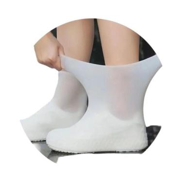 Imagem de Capas De Botas De Chuva Impermeáveis E Antiderrapantes Em Borracha Com