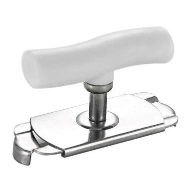 Imagem de Abridor De Tampas Frascos Potes De Vidro Conservas Compotas Branco