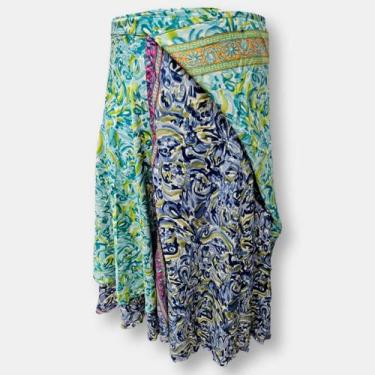 Imagem de Saia Longa Indiano Envelope Dupla Face: Várias Formas De Uso - Sarat M