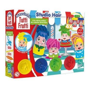 Imagem de Massinha Tutti Frutti Cabelos - Studio Hair 539 - Super Toys