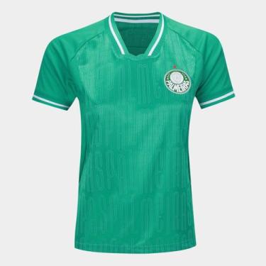 Imagem de Camiseta Palmeiras Champion 1914 Feminina, Verde, G