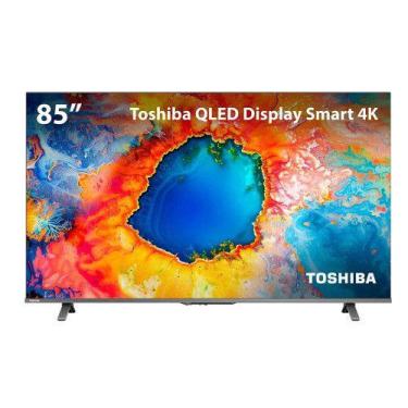 Imagem de Smart TV Toshiba 85 Polegadas 85C450NS 4K UHD QLED TB038M, Preto, Bivo